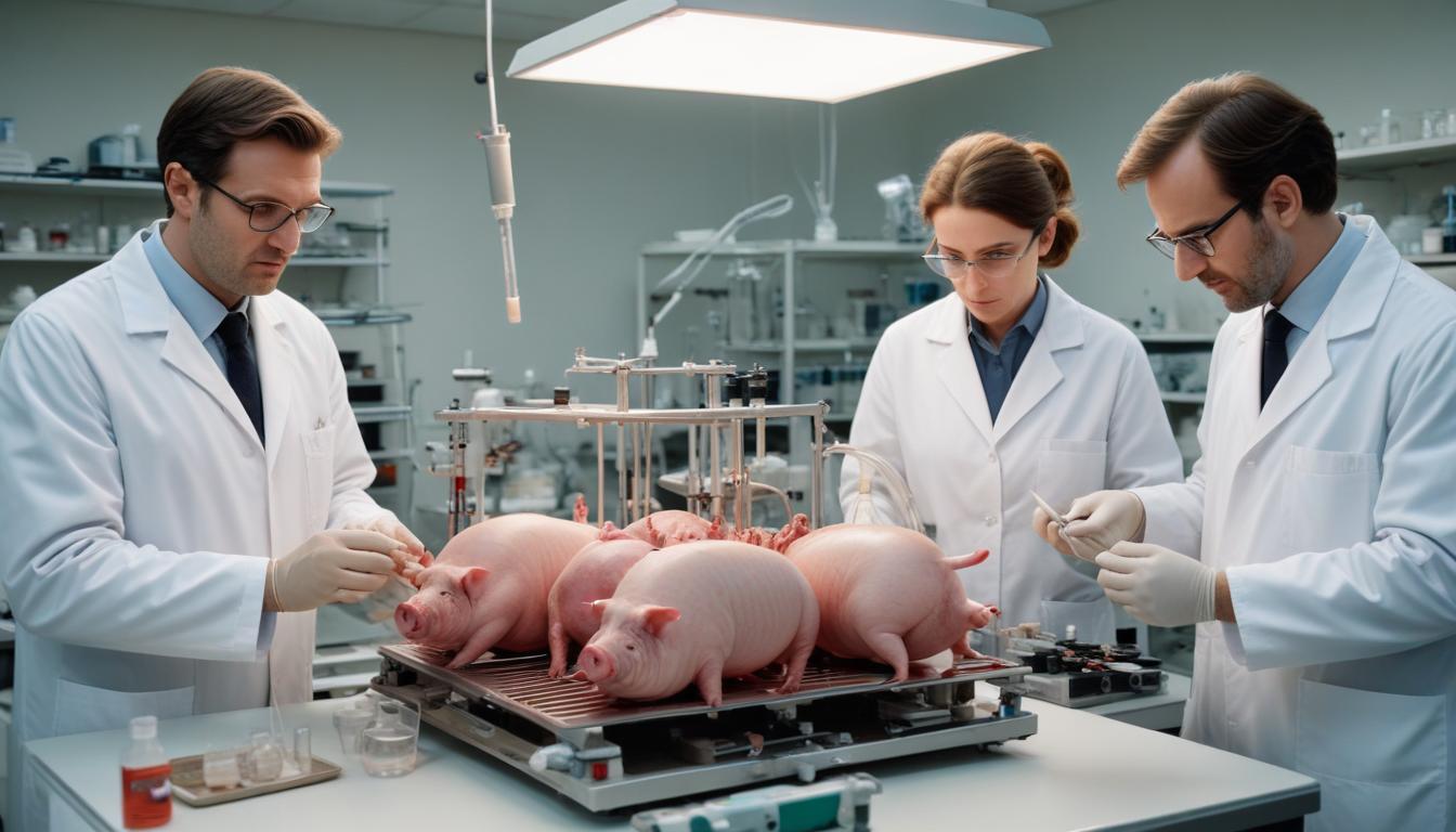 Xénogreffes : un laboratoire français au cœur de la révolution médicale en attente d’organes