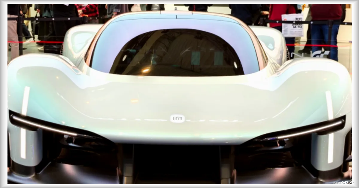 Xiaomi devoile la Vision Gran Turismo : une voiture electrique de 1 900 ch au design innovant