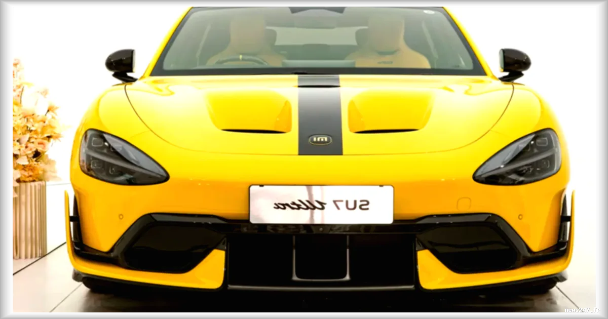 Xiaomi donne enfin un capot fonctionnel à sa voiture électrique SU7 Ultra