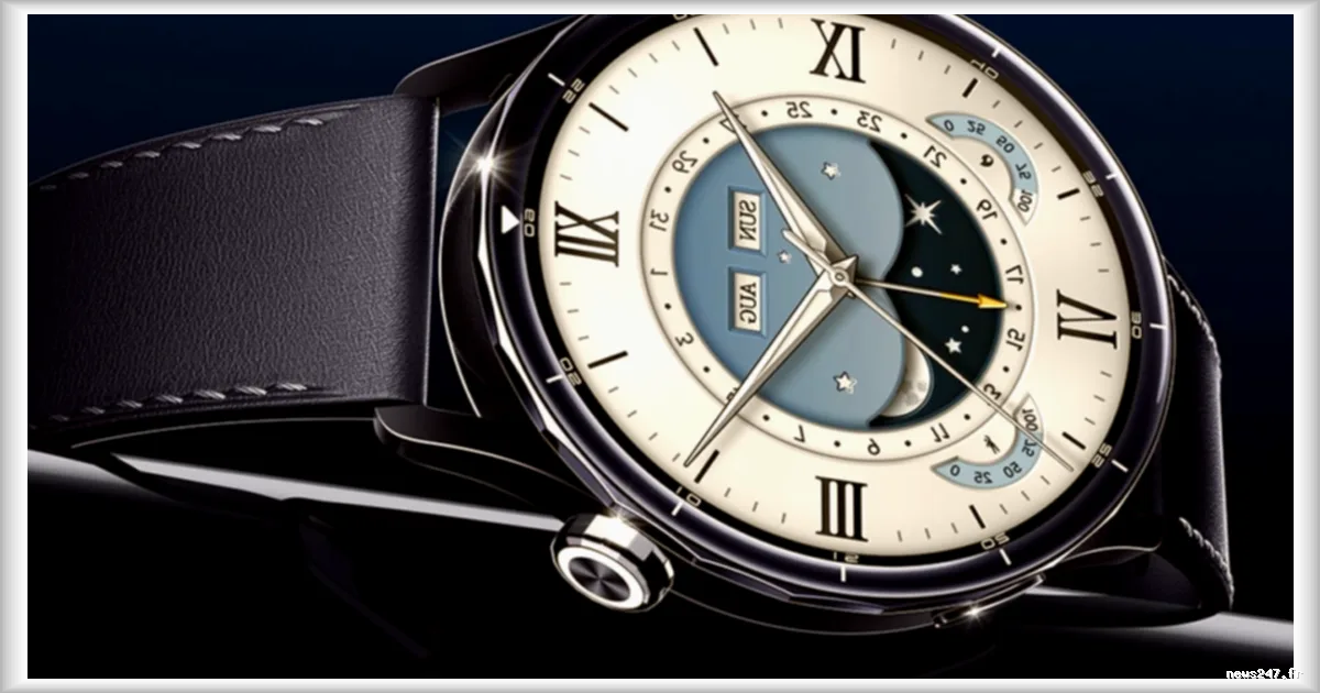 Xiaomi présente sa montre connectée Watch S5 avec une autonomie de trois semaines