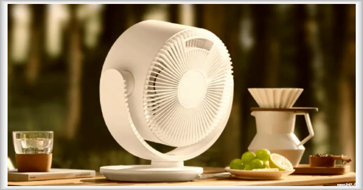 Xiaomi propose son ventilateur de bureau connecté à moins de 60 euros sur sa boutique officielle
