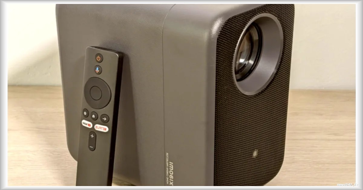 Xiaomi propose une promotion de 40 % sur son vidéoprojecteur Smart Projector L1 Pro