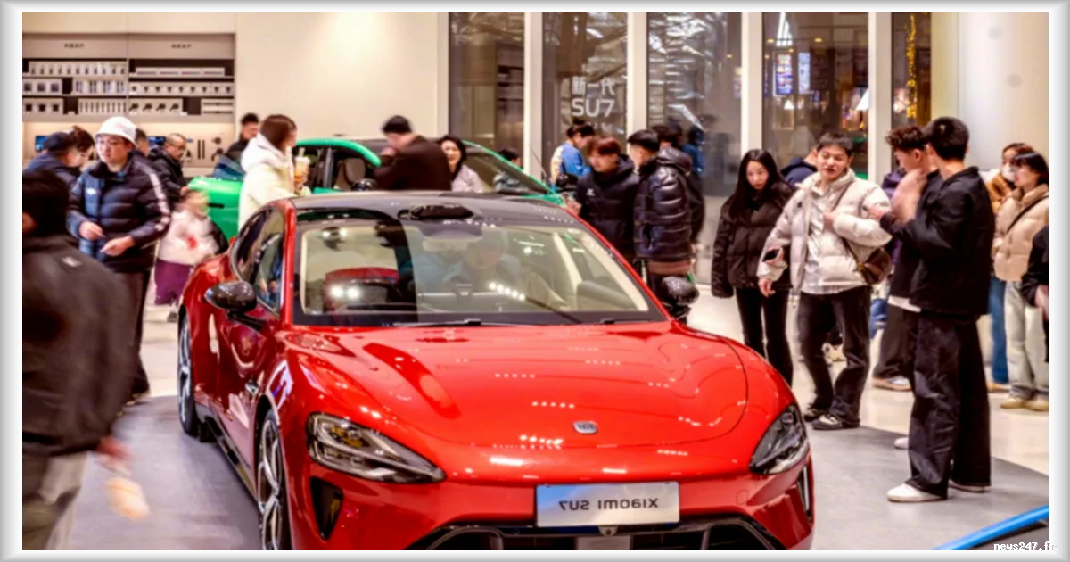 Xiaomi SU7 restylée : plus de 30 000 commandes enregistrées depuis son lancement