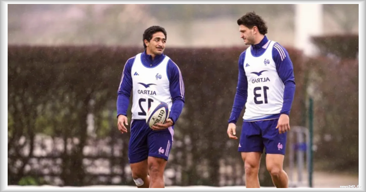 XV de France : Nouveaux changements au centre, incertitude autour de Jelonch pour le match contre l'Écosse