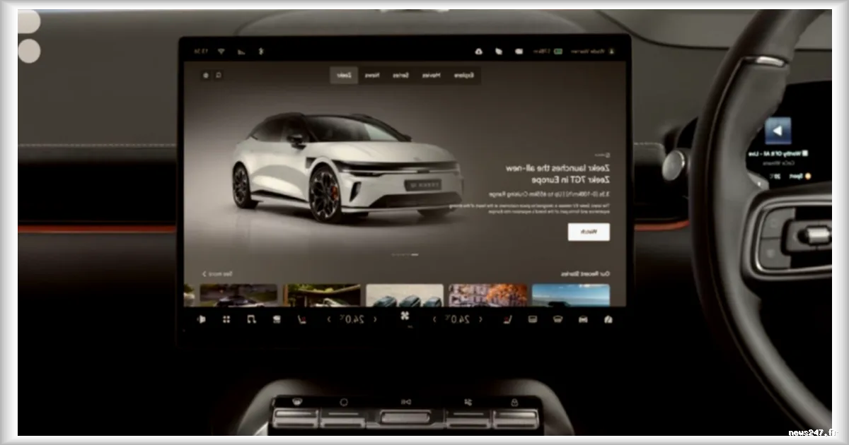 Zeekr annonce des voitures électriques sur mesure pour les clients européens